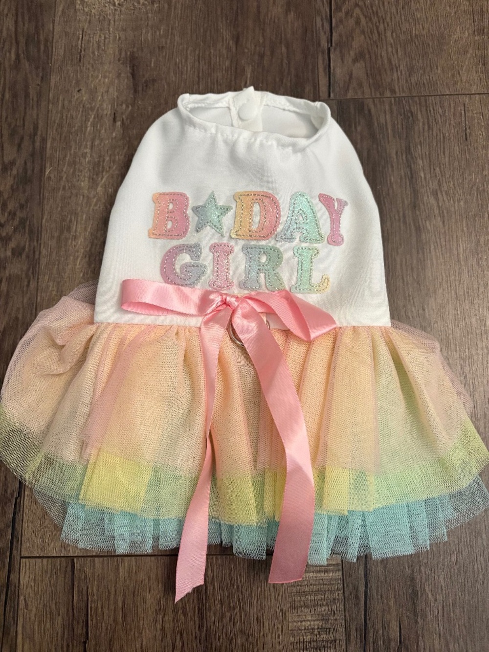 cute bday girl dog outfit small